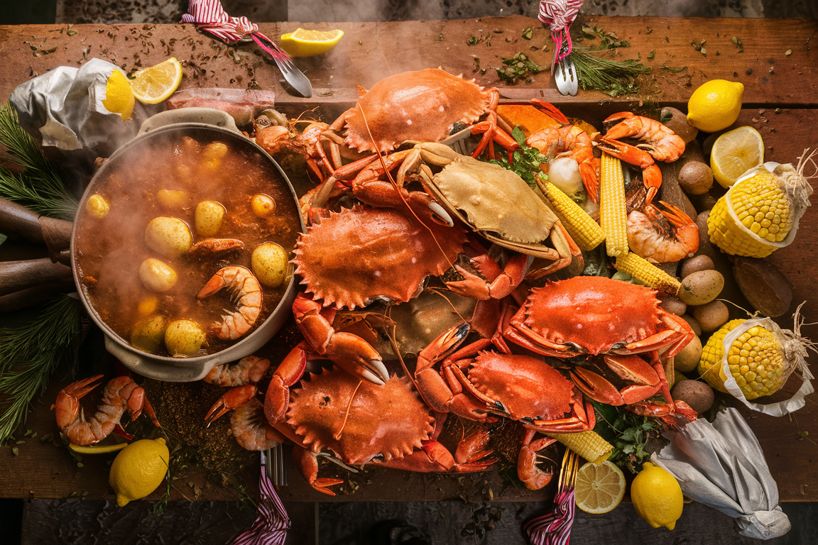 What are the ingredients in crab boil liquid?