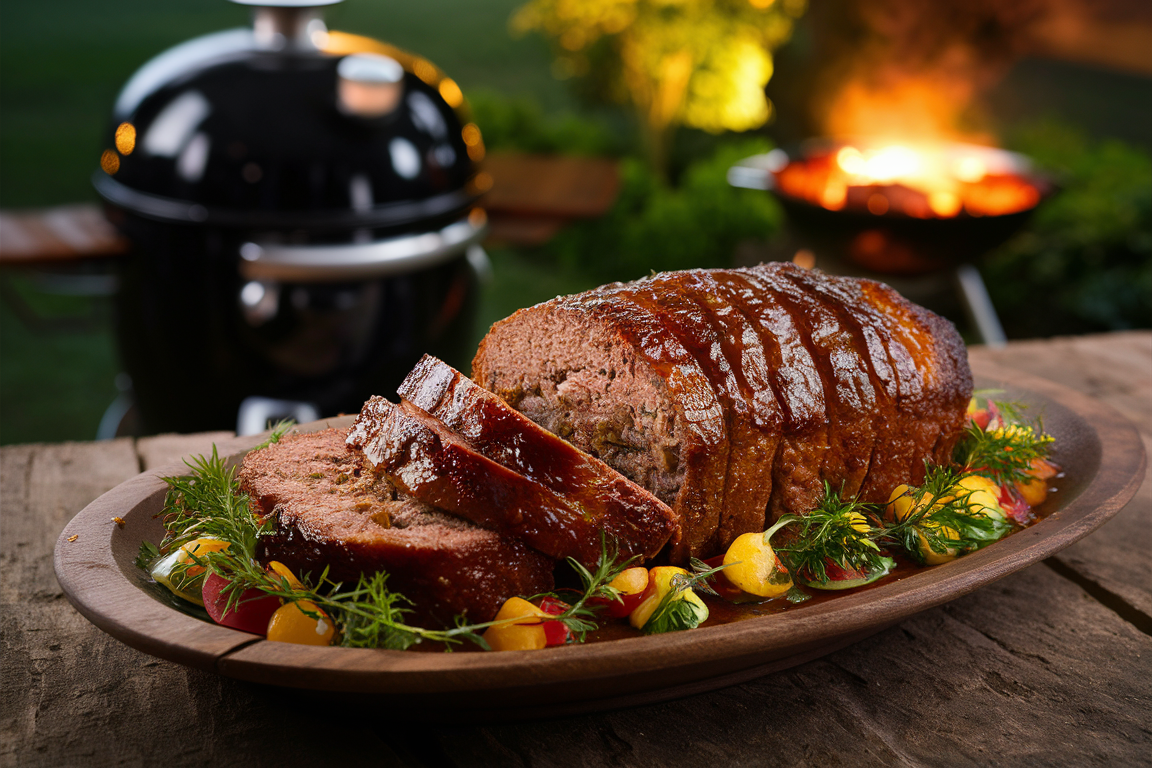 smoked meatloaf recipe