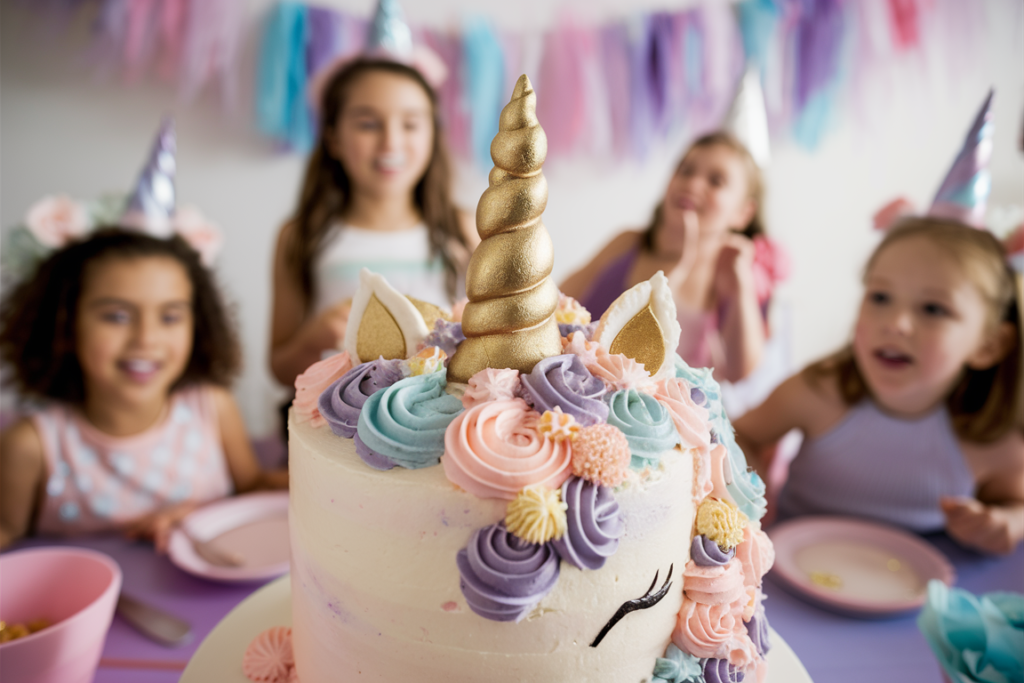 When did unicorn cakes become popular?