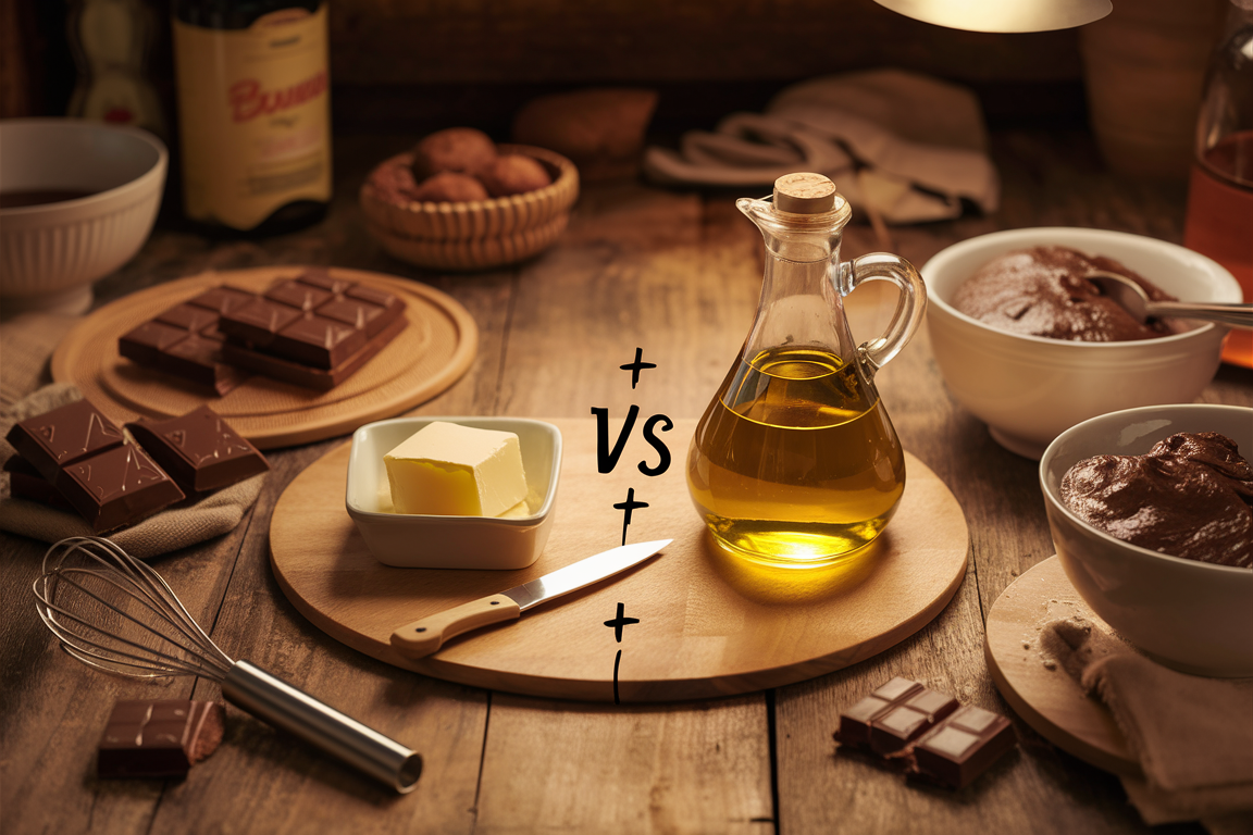 Are brownies better with oil or butter?