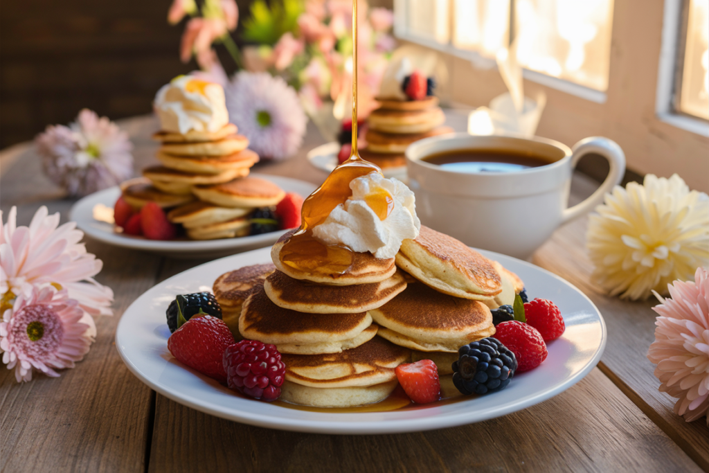 mini pancakes