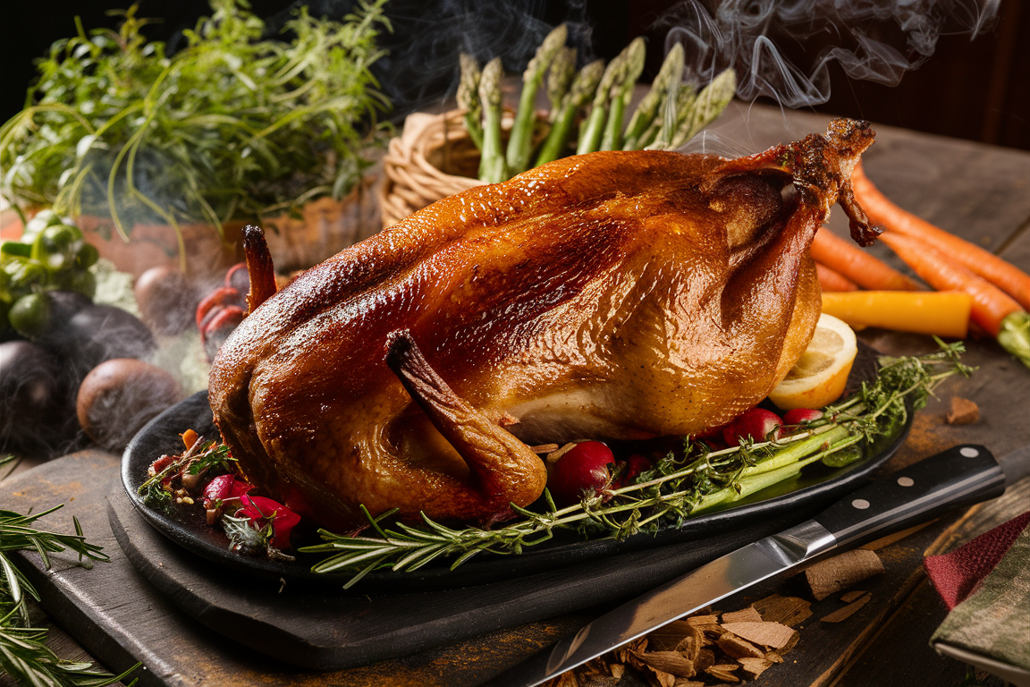 smoked duck recipe​